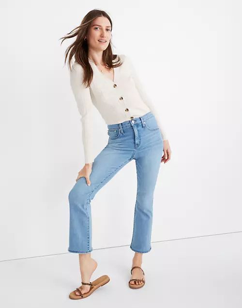 Tall Cali Demi-Boot Jeans in Connolly Wash: Coolmax&reg; Denim Edition | Madewell