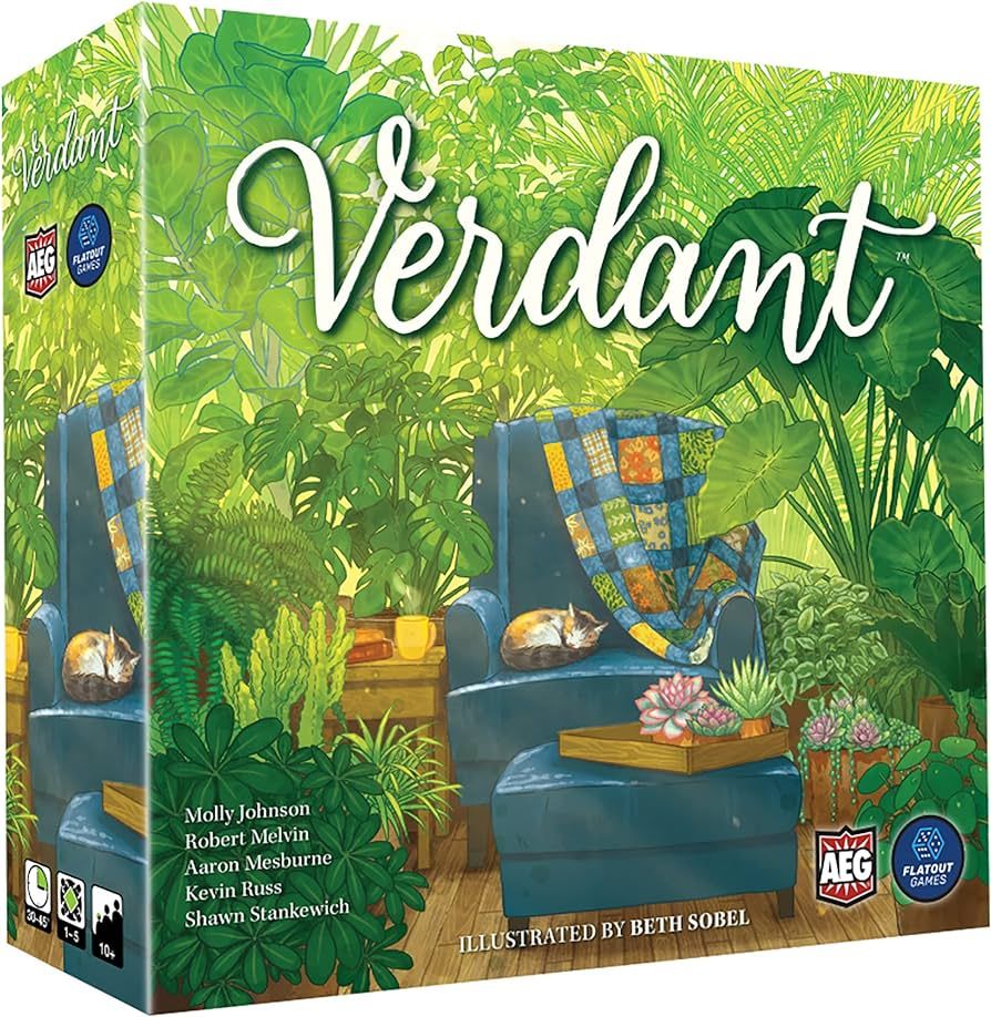 Alderac Entertainment Group (AEG) Verdant - Family Spatial Puzzle Game, Ages 10+, 1-5 Players, 30... | Amazon (US)