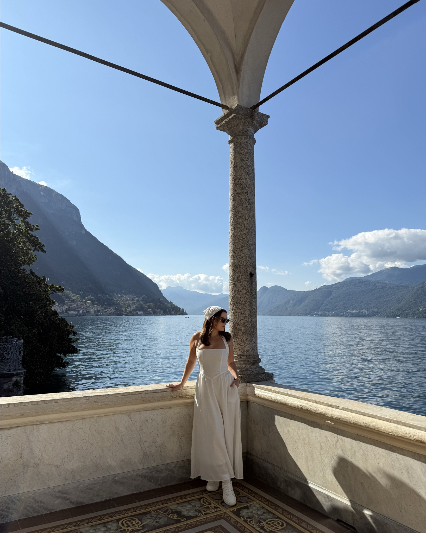 Lake Como outfit 🤍
.
.
.
Princess cut dress, house of cb style, SHEIN finds, Italy outfits, Italy dresses, white dress, outfit check, vacation outfit, vacation dress, vacation fit dress, lake dress, Europe outfit, Europe dress, Italy travel 

#LTKTravel #LTKFindsUnder100 #LTKPetite