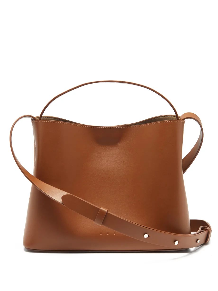 Aesther EkmeSac mini leather cross-body bag | Matches (US)