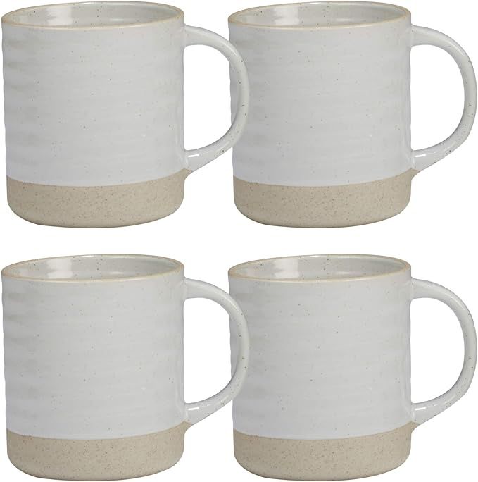 Certified International Artisan 22 oz. Mug, Set of 4, One Size (Pack of 4), | Amazon (US)