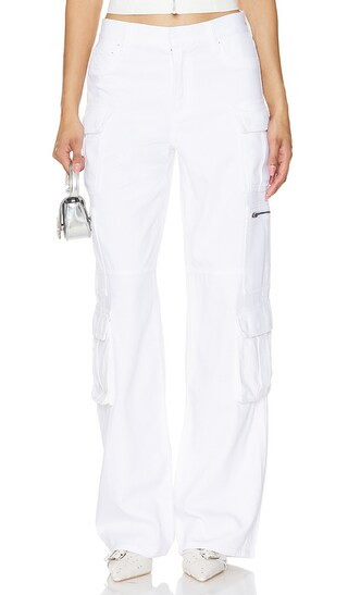 Cay Baggy Cargo in White | Revolve Clothing (Global)
