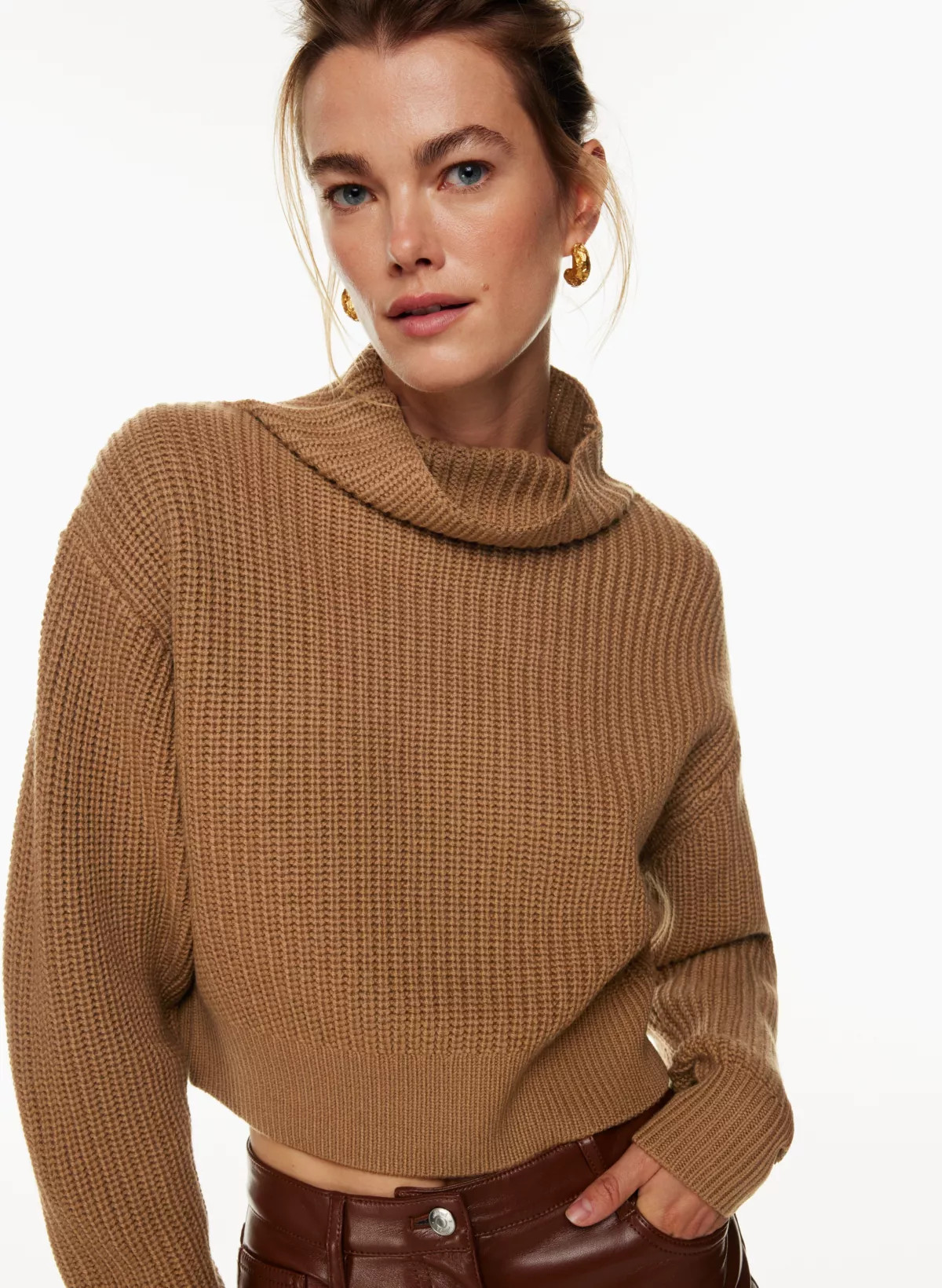 MONTPELLIER WAIST TURTLENECK | Aritzia