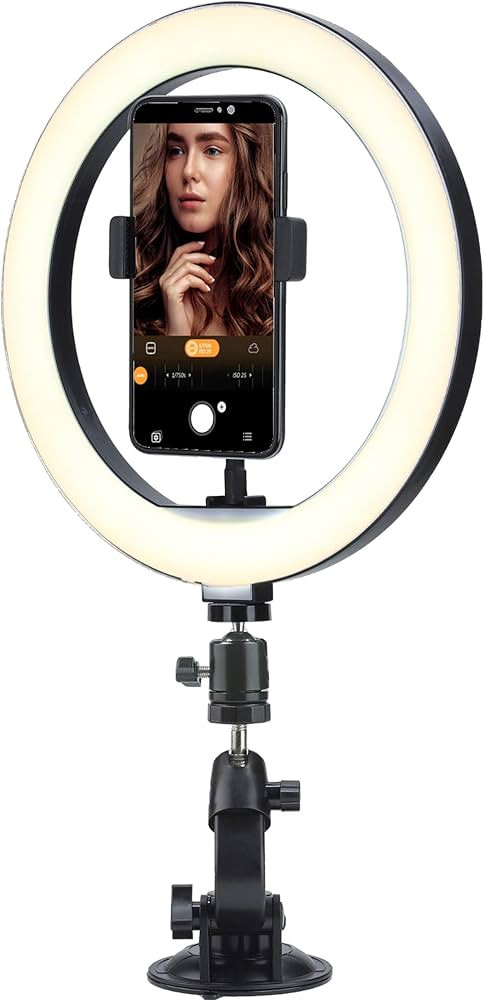 Gelid Solutions Lux Tri-Color Led Ring Light-120 Ultra Bright LED-10 Brightness Levels-Perfect Li... | Amazon (US)
