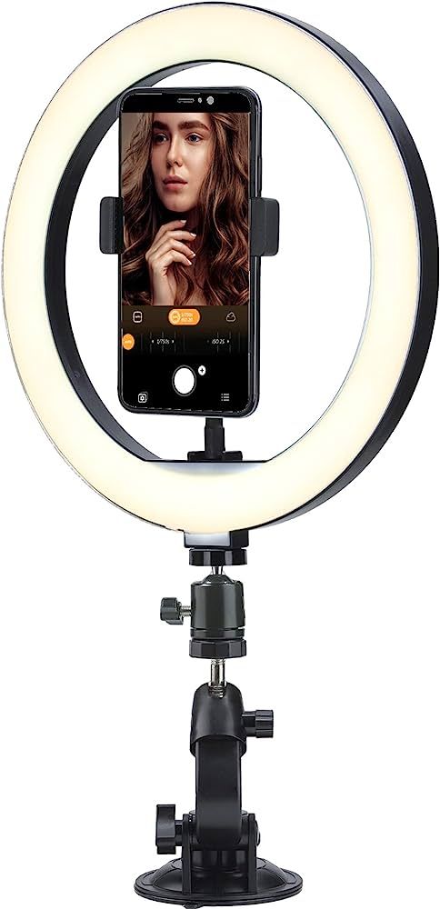 Gelid Solutions Lux Tri-Color Led Ring Light-120 Ultra Bright LED-10 Brightness Levels-Perfect Li... | Amazon (US)