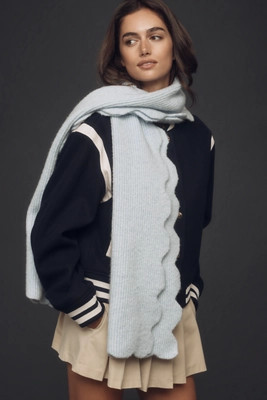 Maeve Scallop Scarf | Anthropologie (US)