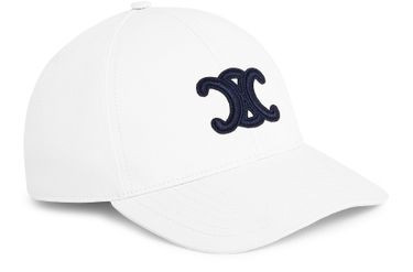 Triomphe baseball cap in cotton - CELINE | 24S US