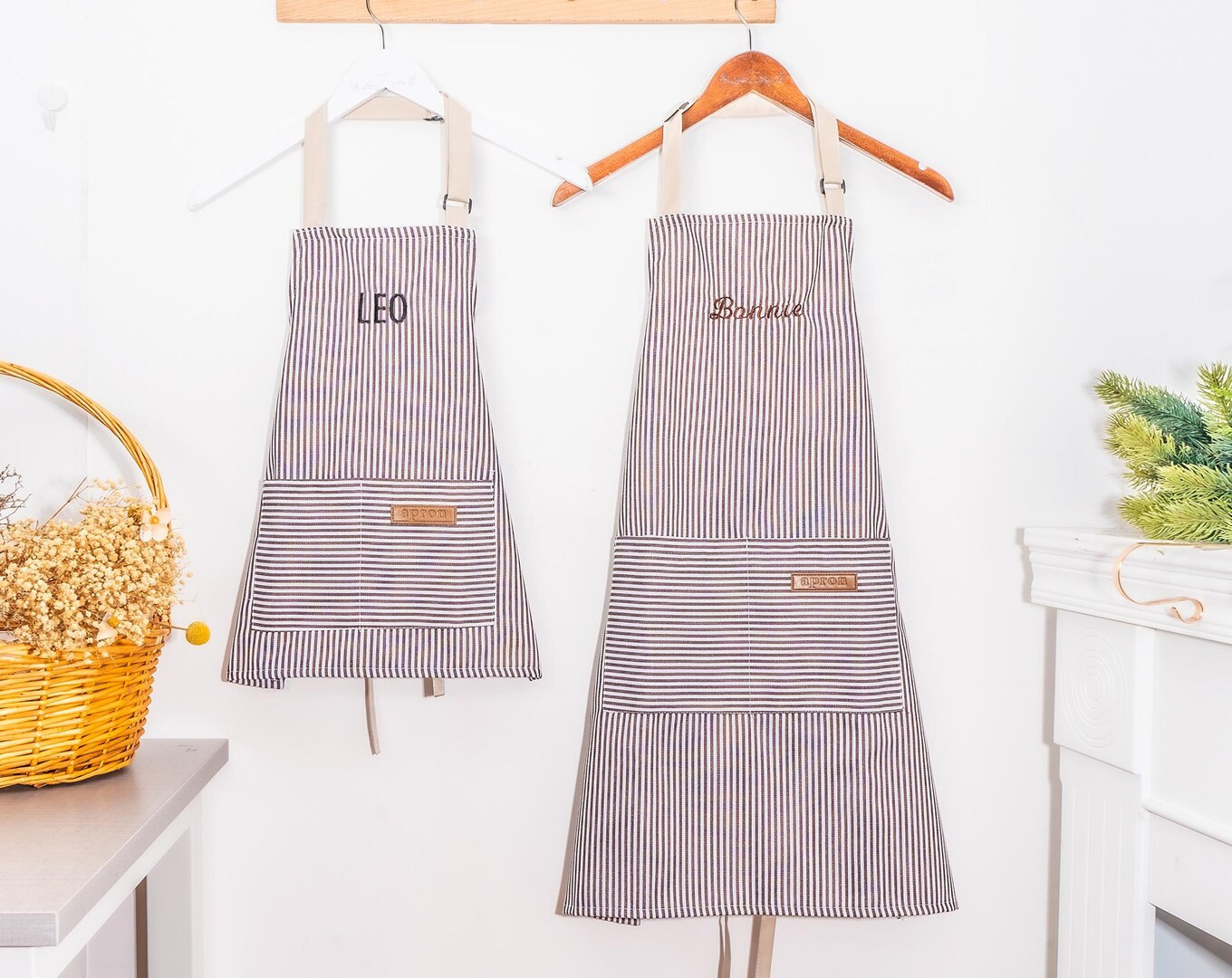 Personalized Embroidered Kids/women's Apron: Cotton Blend Baking Apron With Pockets - Etsy | Etsy (US)