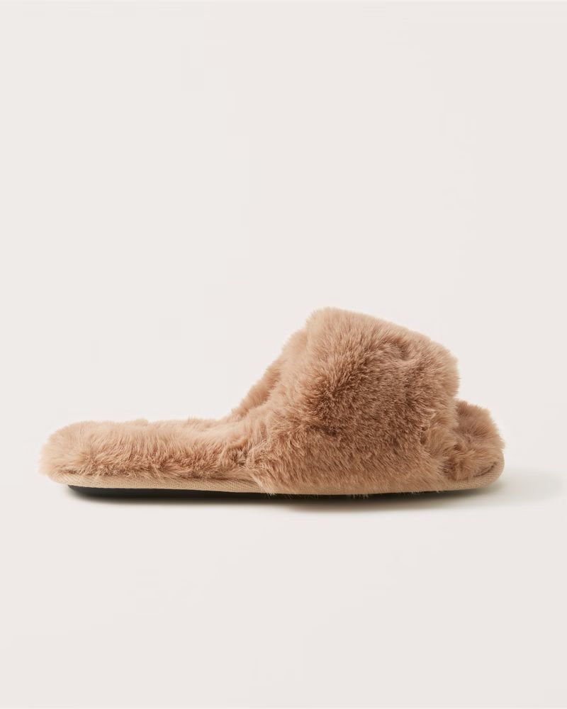 Women's Fur Slippers | Women's Intimates & Sleepwear | Abercrombie.com | Abercrombie & Fitch (US)