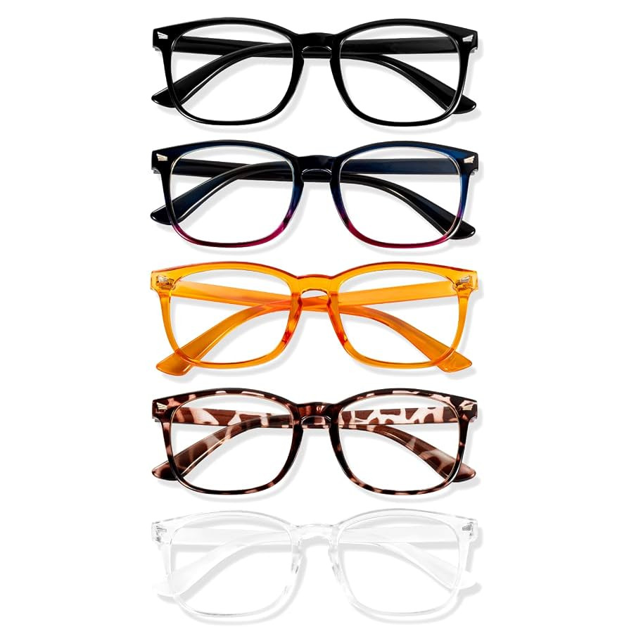 Blue Light Glasses for Woman Men | 99% Blue Light Blocking Glasses for Computer Gaming TV Phone S... | Amazon (US)