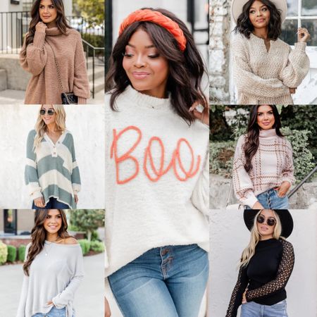50% off all sweaters & pullovers today only at Pink Lily!! 🍁

Use Code: CozyUp and snag all of the fall seasons cutest looks!!

Fall, cozy, sweater, cardigan, winter look.

#LTKfindsunder50 #LTKSale #LTKSeasonal