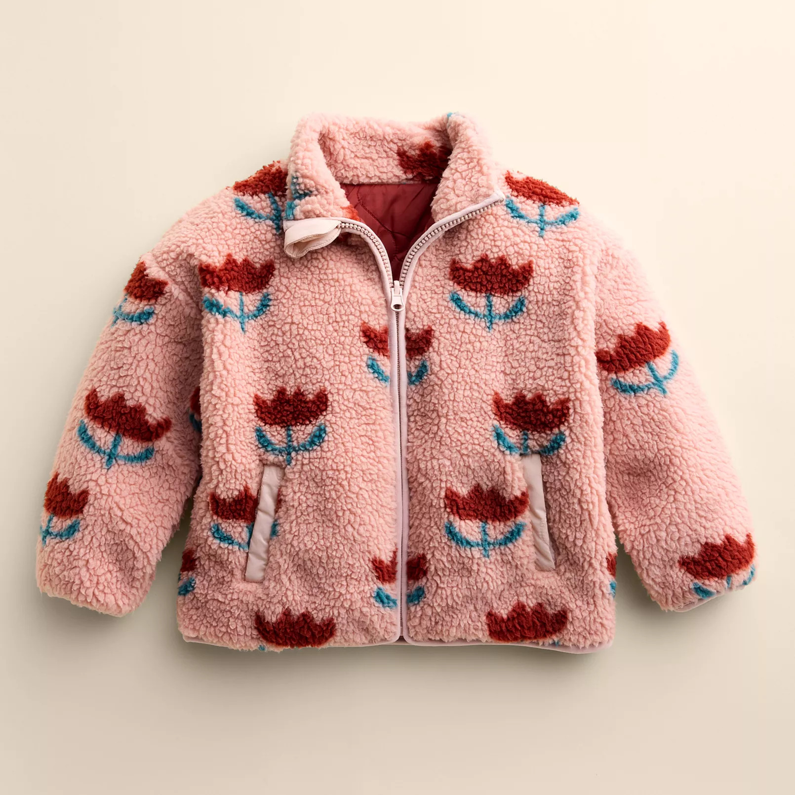 Kids 4-12 Little Co. by Lauren Conrad Reversible High-Pile Fleece Jacket | Kohl's