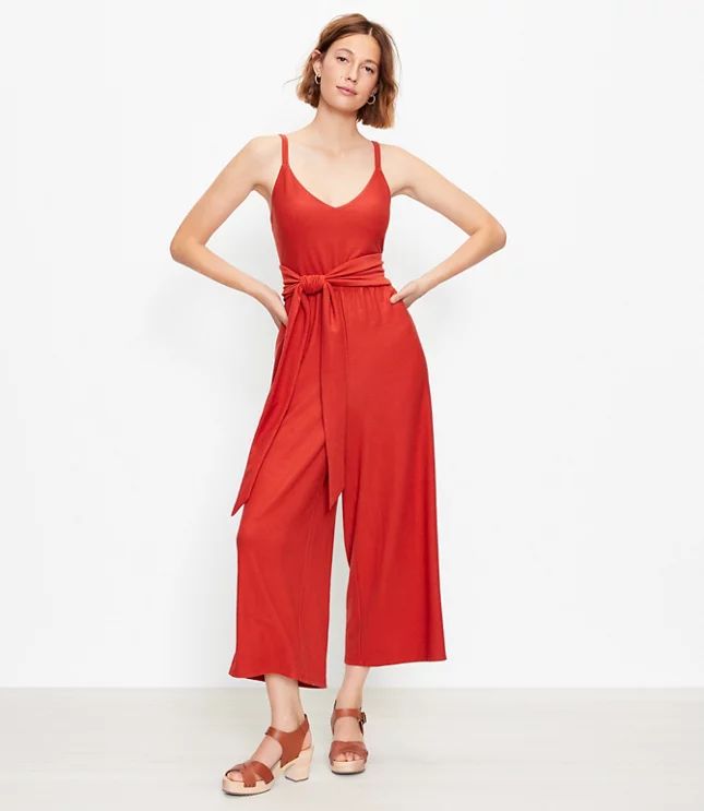 Wrap Cami Jumpsuit | LOFT