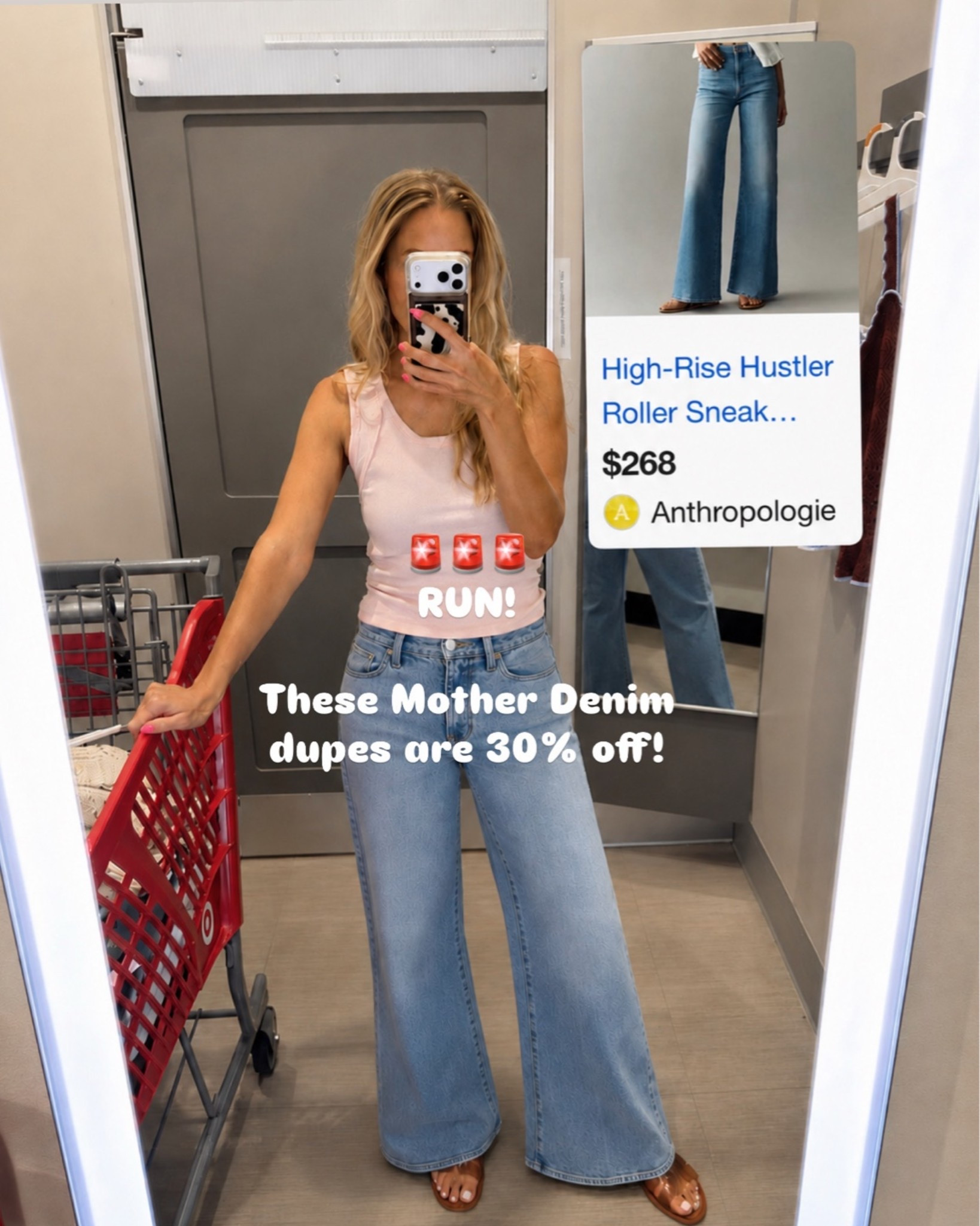✨SCROLL TO SHOP✨
EVERYONE IS LOSING THEIR MINDS OVER THESE MOTHER/ANTHRO INSPIRED JEANS and  Omg!! Now on major sale!😍

These run tts (I’m wearing a 4)

5’5” // 120 ish lbs

#LTKSaleAlert #LTKootd #LTKdayinmylife