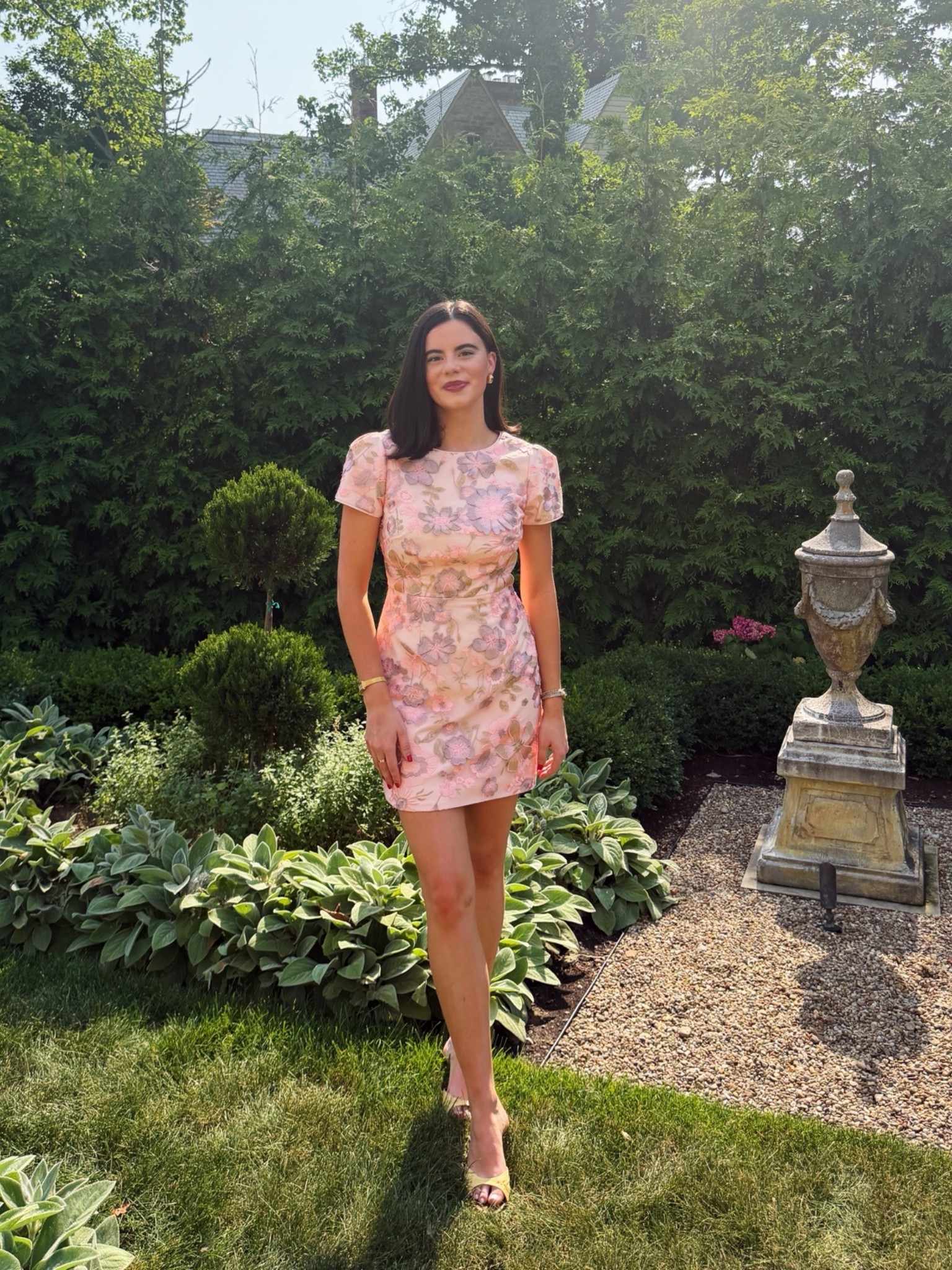 Adore this stunning pink Milly dress from Saks!