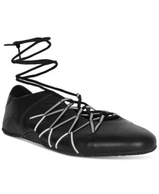 Jeffrey Campbell Regimen Lace-Up Ballet Sneakers - Macy's | Macy's