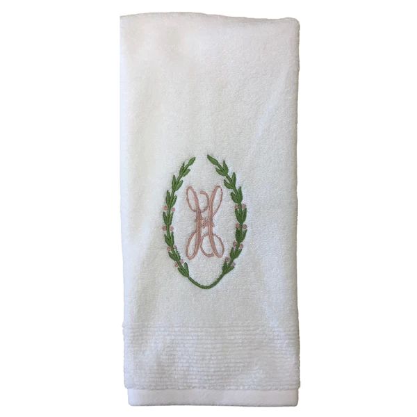Laurel Wreath Cotton Bath and Hand Towels | Fig and Dove