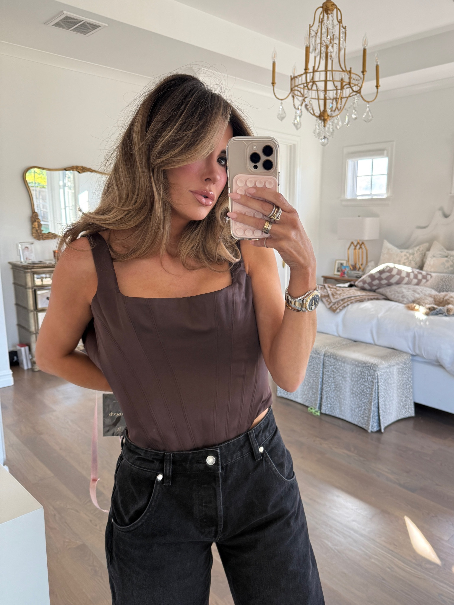 Love these corset tops- so flattering & great for under blazers / jackets and fall layering! This brand tends to run small! I am in size small but it’s SNUG. 

@nordstrom #nordstrompartner 

Fall fashion, Nordstrom finds, gift guide, corset top, brown top, winter fashion, must haves, women’s fashion, Emily Ann Gemma 

#LTKSeasonal #LTKHoliday #LTKStyleTip