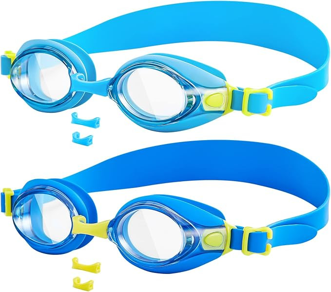 Aegend Kids Swim Goggles 2 Pack for Child/Toddler/Boys/Girls/Teens, No-leaking Waterproof Swimmin... | Amazon (US)