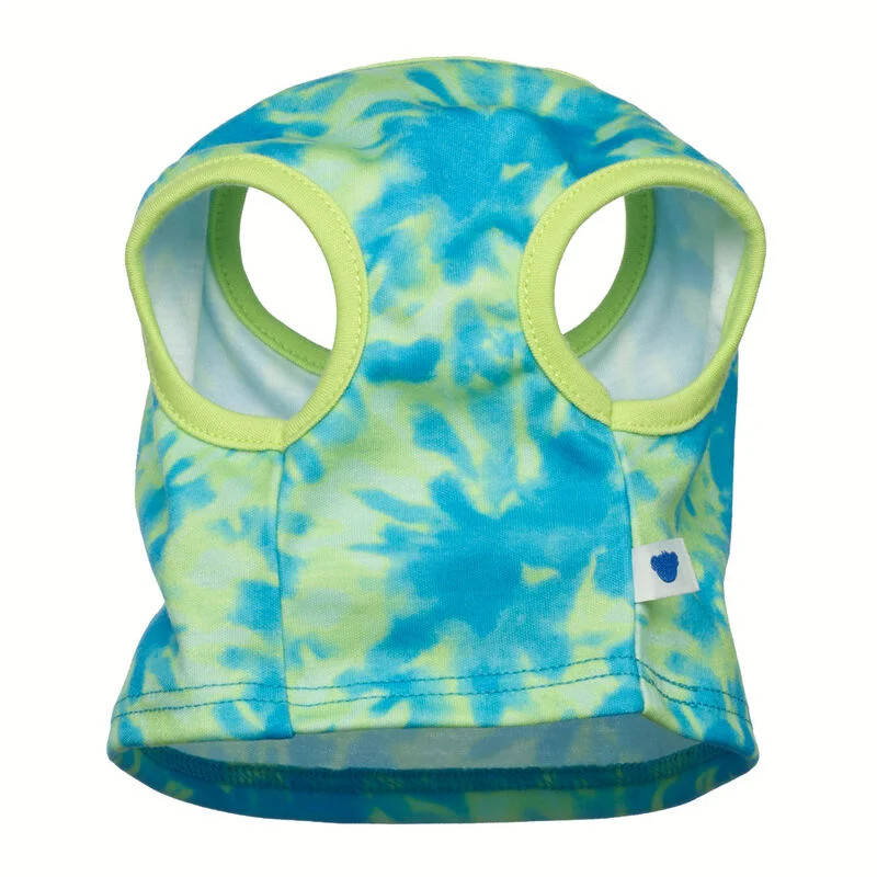 Blue and Green Tie-Dye Tank | Build-A-Bear Workshop