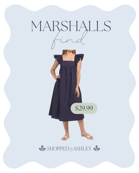 How cute is this look for less dress from Marshall’s?! Sizes are selling quickly! 

Navy dress, sleeveless dress, summer dress, classic style, preppy style, grandmillennial, coastal grandmother 

#LTKStyleTip #LTKFindsUnder50