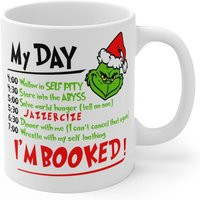 Grinch Christmas Coffee Mug 11Oz - Funny Xmas Cup, Sarcastic, Happy Holidays, Great Gift Idea | Etsy (US)