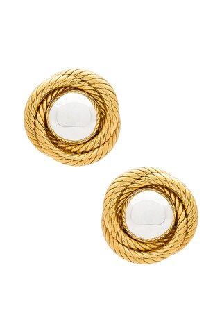 AUREUM Naomi Earrings in Two Tone from Revolve.com | Revolve Clothing (Global)