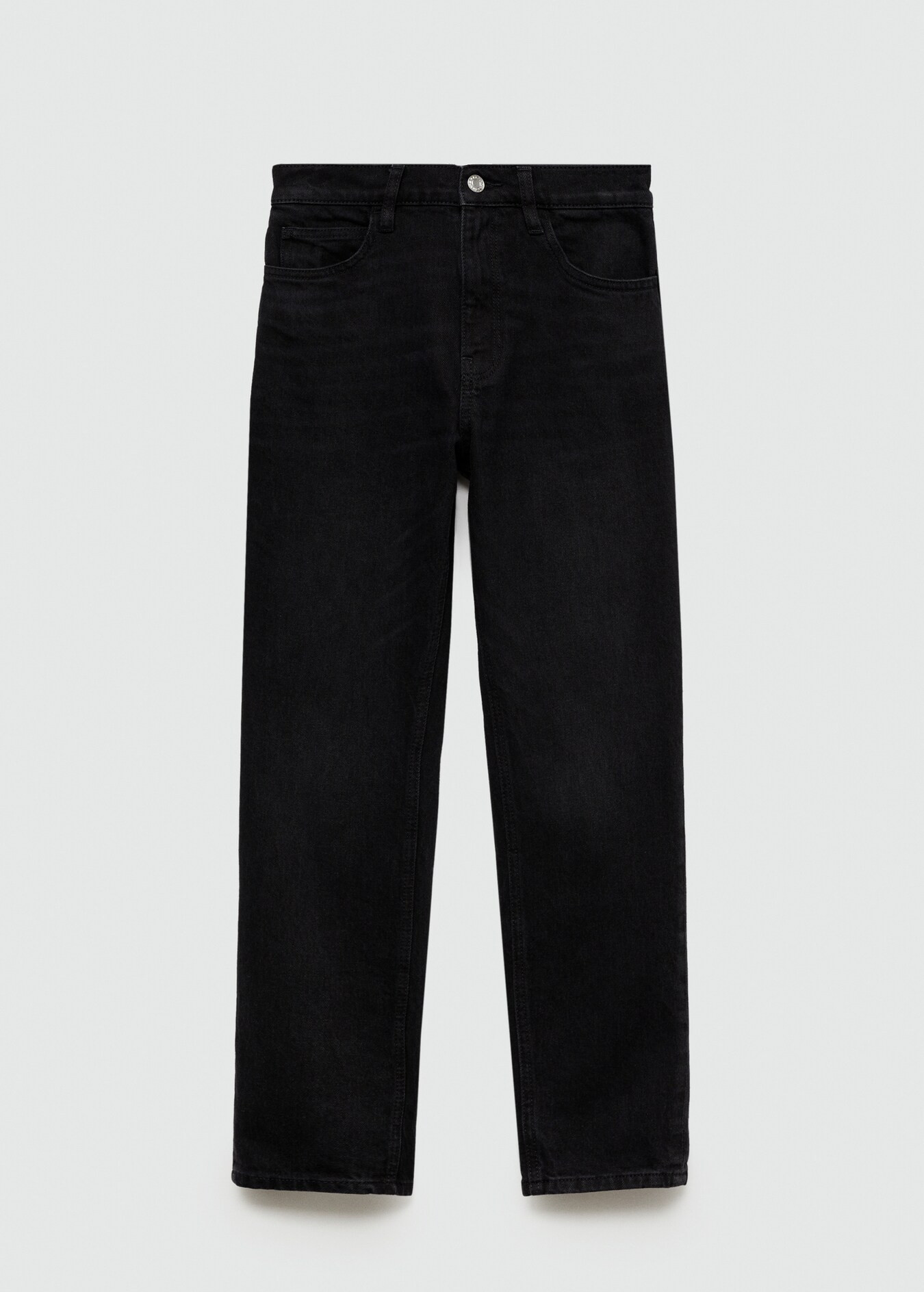 Newmom comfort high-rise jeans - Woman | MANGO USA | MANGO (US)