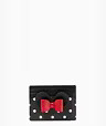 Disney X Kate Spade New York Other Minnie Mouse Card Holder | Kate Spade Outlet