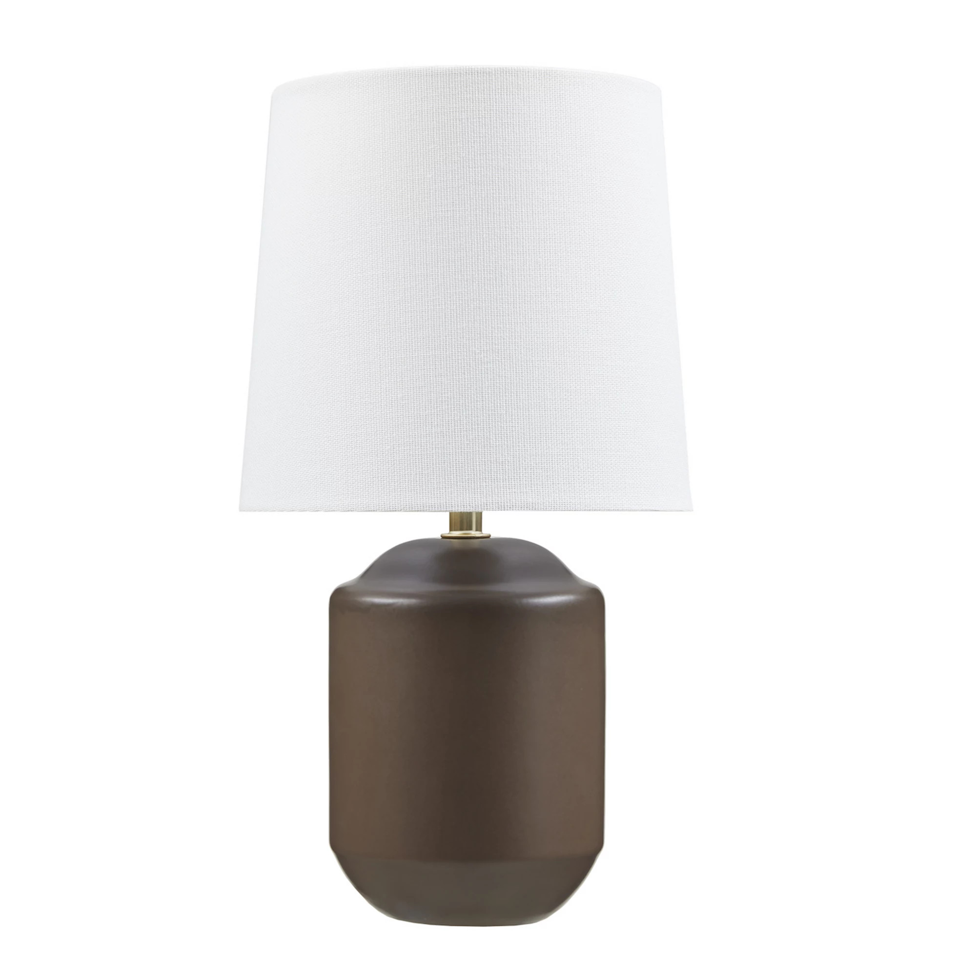 Matte Brown Ceramic Accent Table Lamp | Kohl's