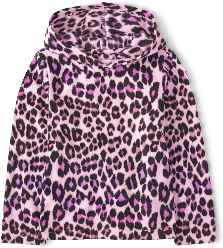 The Children's Place Girls' Warm Fleece Hooded Pullover | Amazon (US)