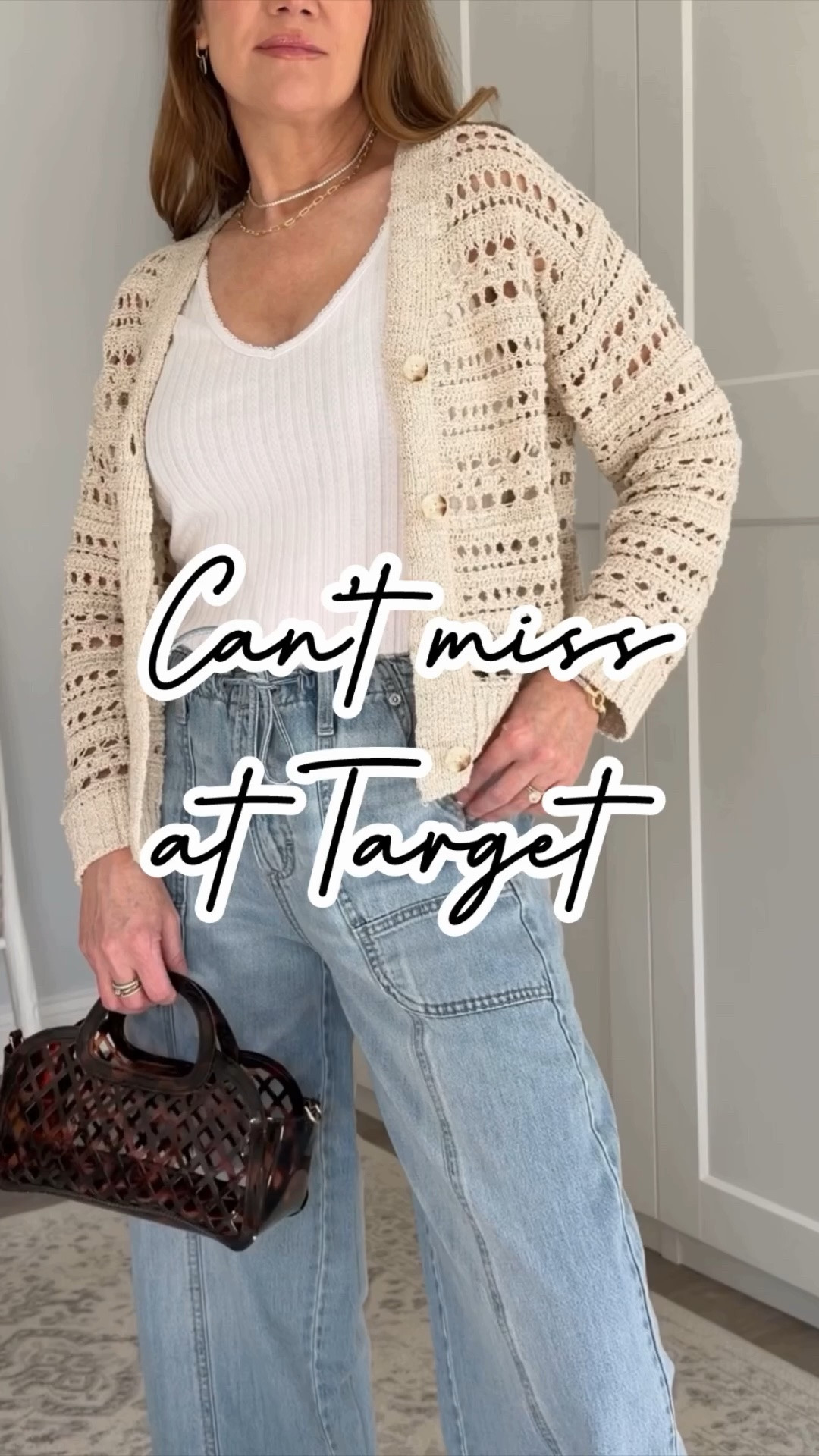 @target #ad #sponsored
Target can’t miss lately! These are some of my faves
Crochet sweater, summer sweater, straight leg jeans, brown gingham, kitten heels, bandanna print, oversized jean jacket, crochet matching set, pull on barrel jeans, straw clutch

#LTKSaleAlert #LTKSeasonal #LTKTall