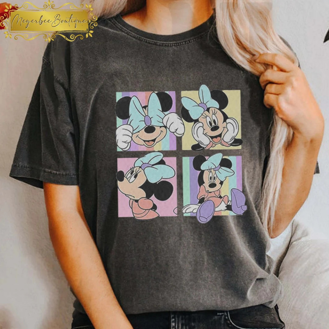 Vintage Minnie Mouse Shirt, Disney Comfort Colors Shirt, Disneyland Comfort Colors Shirt, Vintage... | Etsy (US)