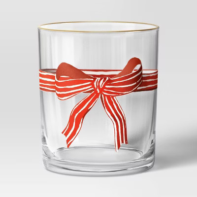 13.8 fl oz Bow Glass Tumbler - Threshold™ | Target
