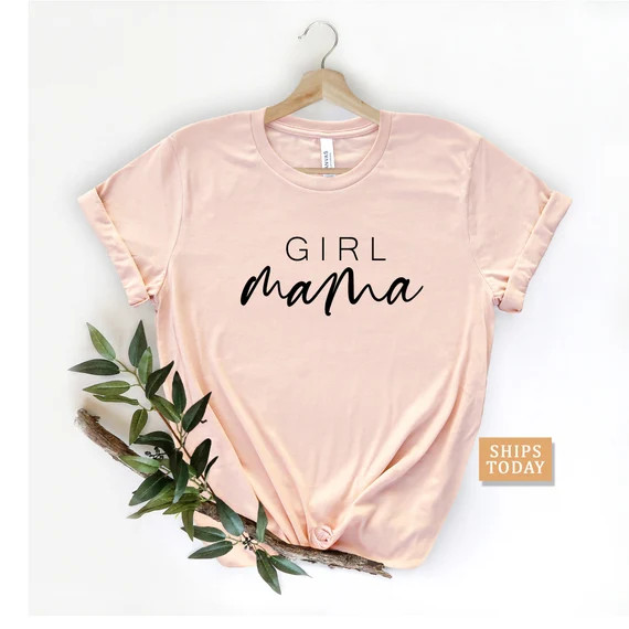 Girl Mama Shirt Mom Shirt Girl Mama Shirt Mama Shirt Mom | Etsy | Etsy (US)