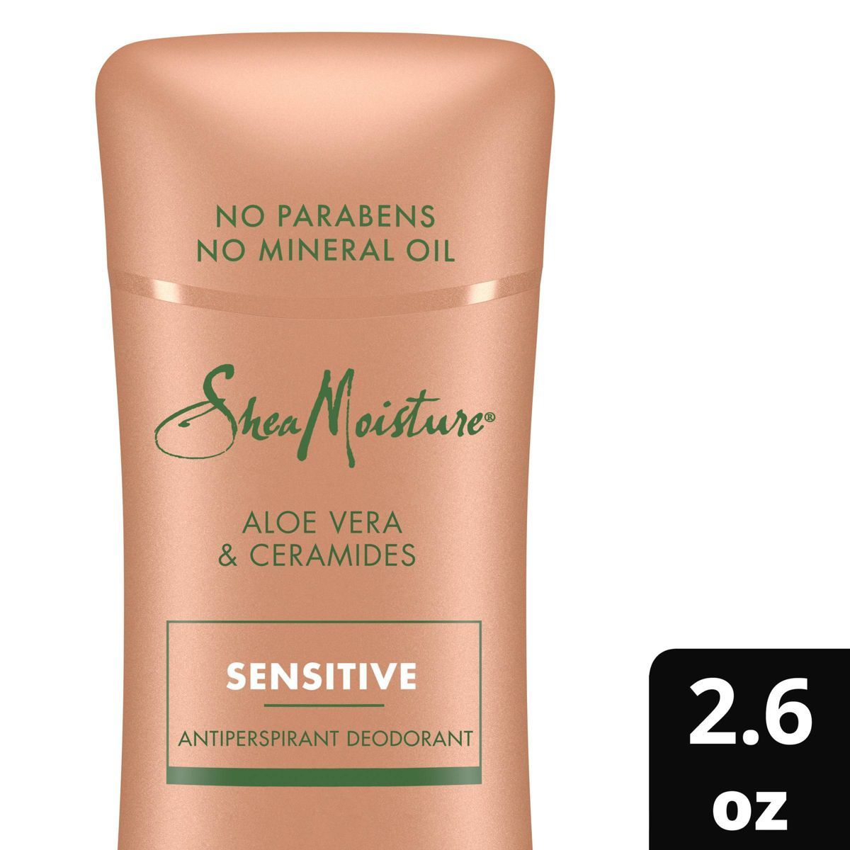 SheaMoisture Sensitive Skin Antiperspirant Deodorant Stick with Aloe Vera & Ceramides - 2.6oz | Target
