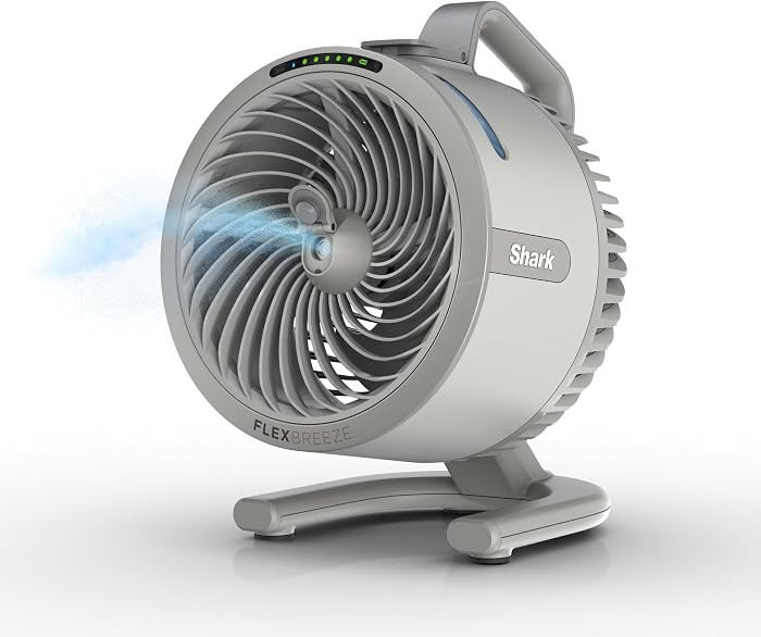 All-New Shark FlexBreeze HydroGo Pro Fan, Indoor & Outdoor Powerful Cooling Fan with Dry-Touch Mi... | Amazon (US)