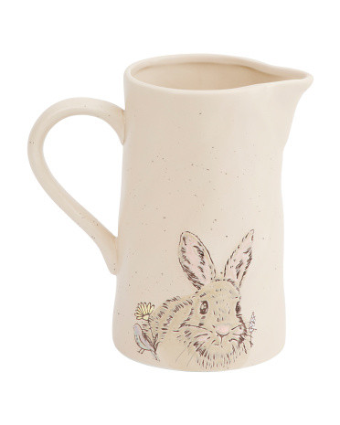Evergreen Bunny Pitcher | TJ Maxx