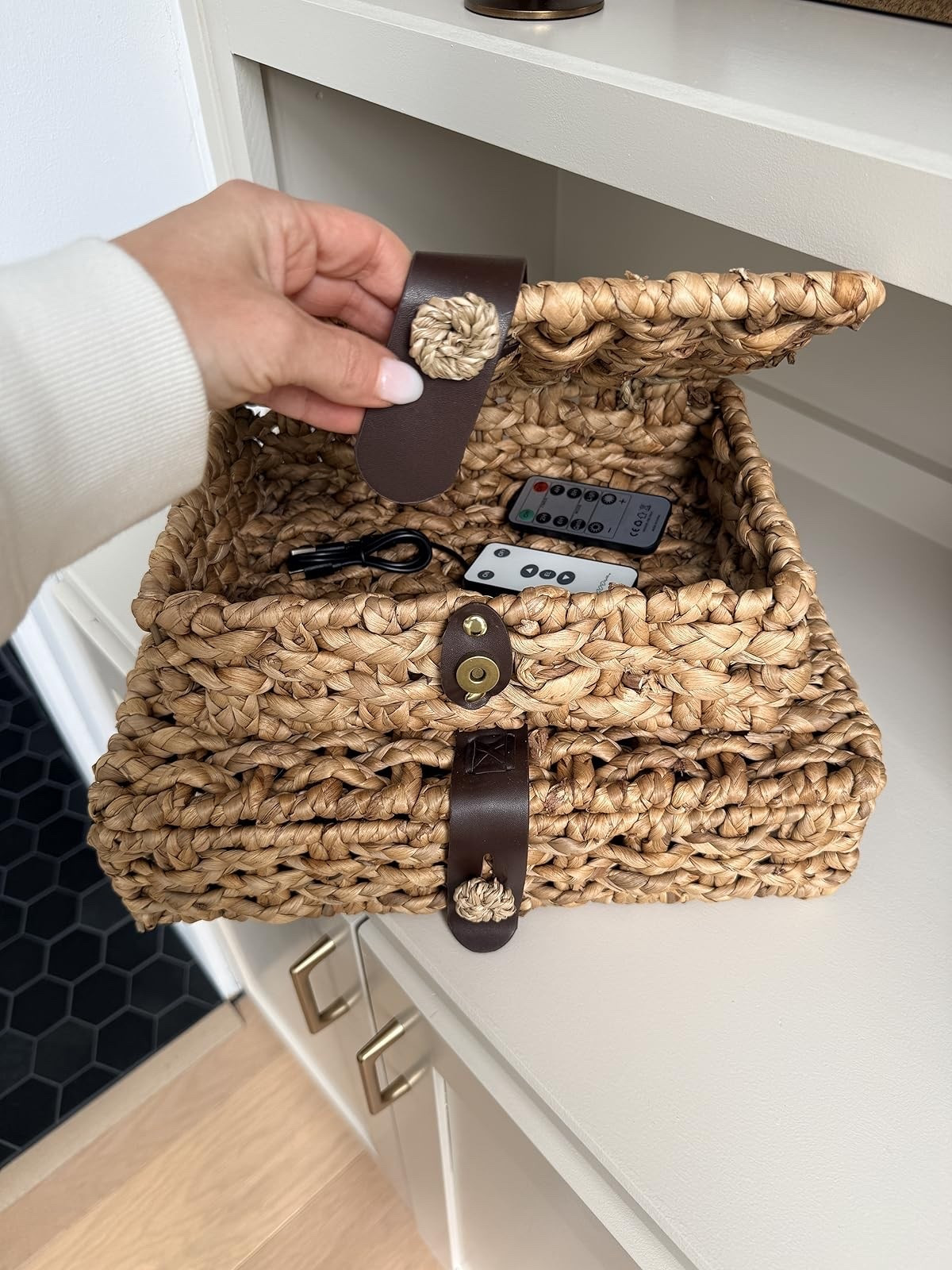 Upgraded my home decor with these chic wicker storage baskets. Perfect for keeping things tidy and stylish! #homedecor #AmazonFinds

#LTKmomlife #LTKHome