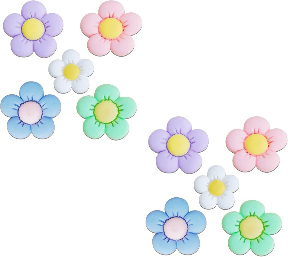ECOOLOC Flower Shoe Charms for Girls Women | Amazon (US)