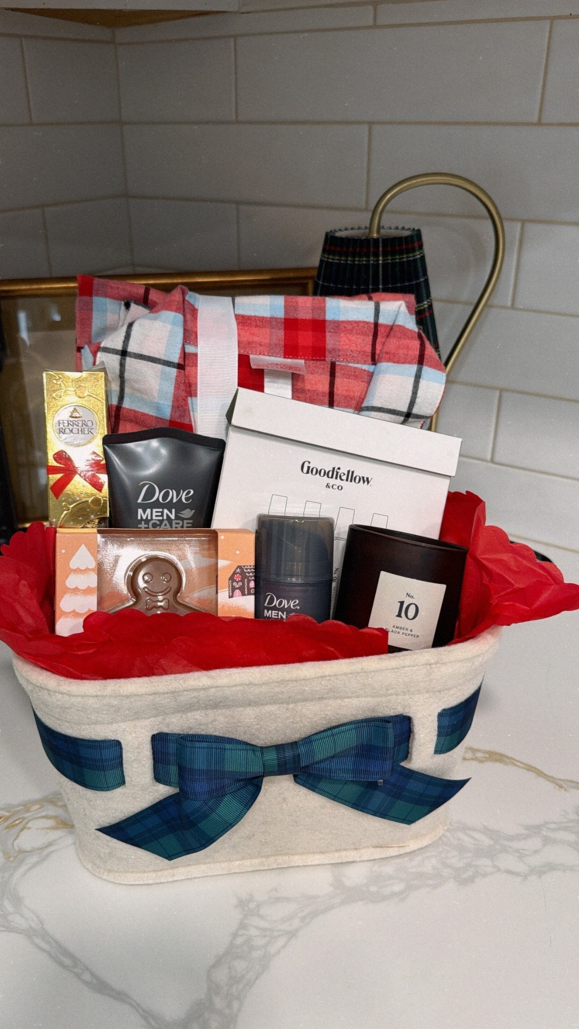 Burr basket for him 🤍