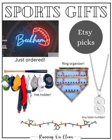 Etsy gift ideas for the sports fan! 
I’ve ordered my boys these items for various holidays! 
Perfect Christmas gift ideas.
Gift Idea for the sports fan / teen gift ideas 

#LTKCyberWeek #LTKGiftGuide #LTKSeasonal