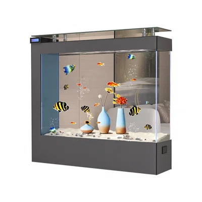 110-116 Gallon Manufactured Wood Modern Eco Aquarium Tank | Wayfair North America