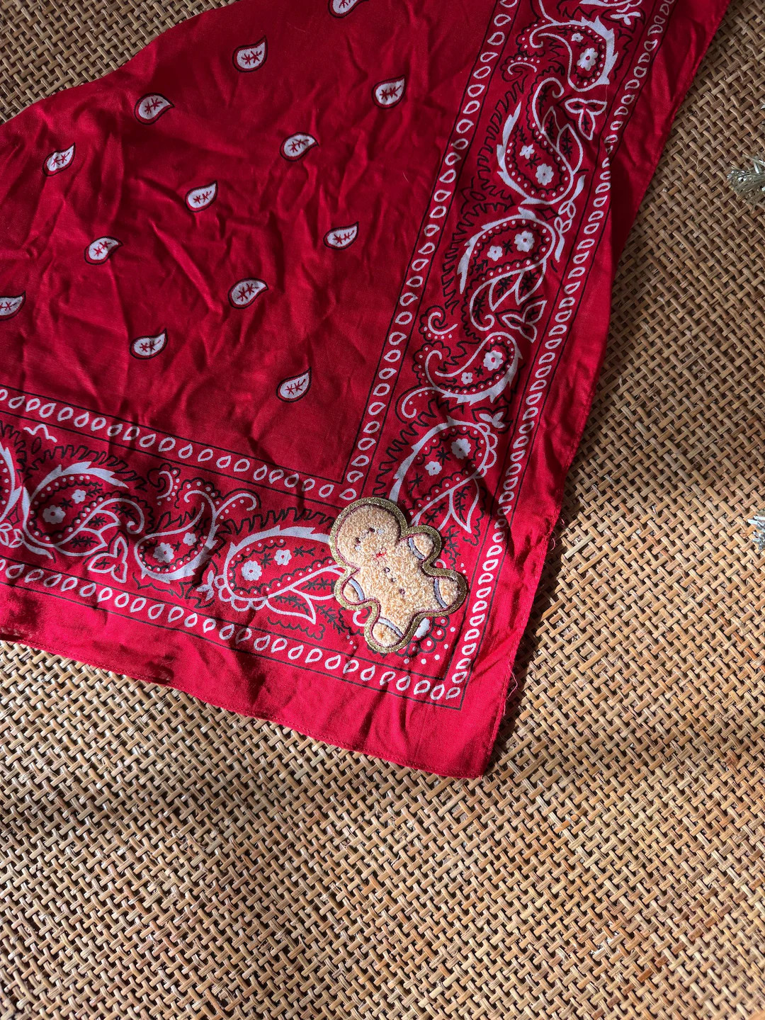 Gingerbread Man Bandana - Etsy | Etsy (US)