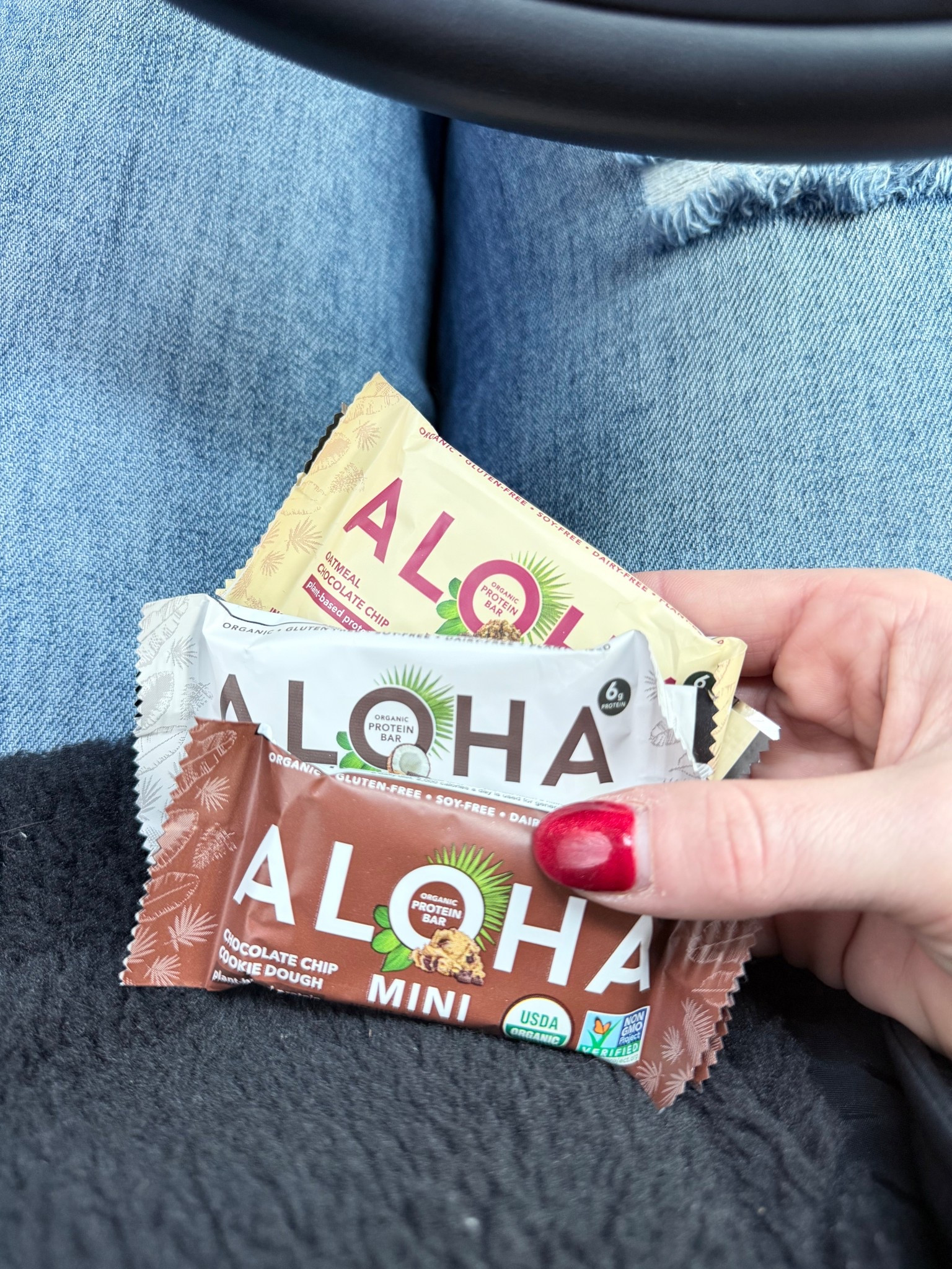 Aloha protein bars, trying to add these is after workouts in the morning! 

#LTKFindsUnder50 #LTKfitnessgoals #LTKfoodie