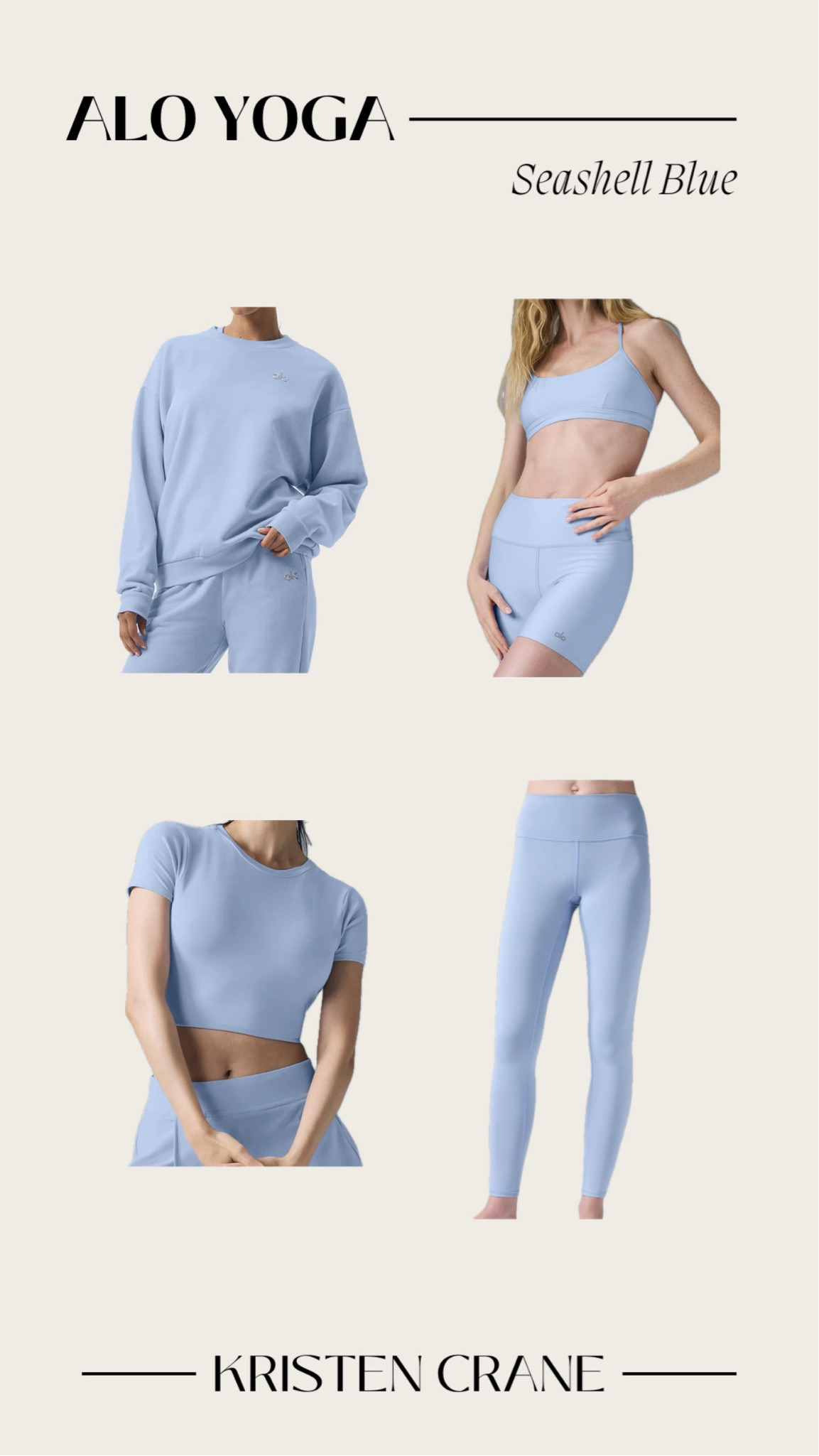 Alo Yoga New Color Seashell Blue

I wear XS in Alo. I would say when in doubt size up  

#LTKActive #LTKStyleTip #LTKFitness