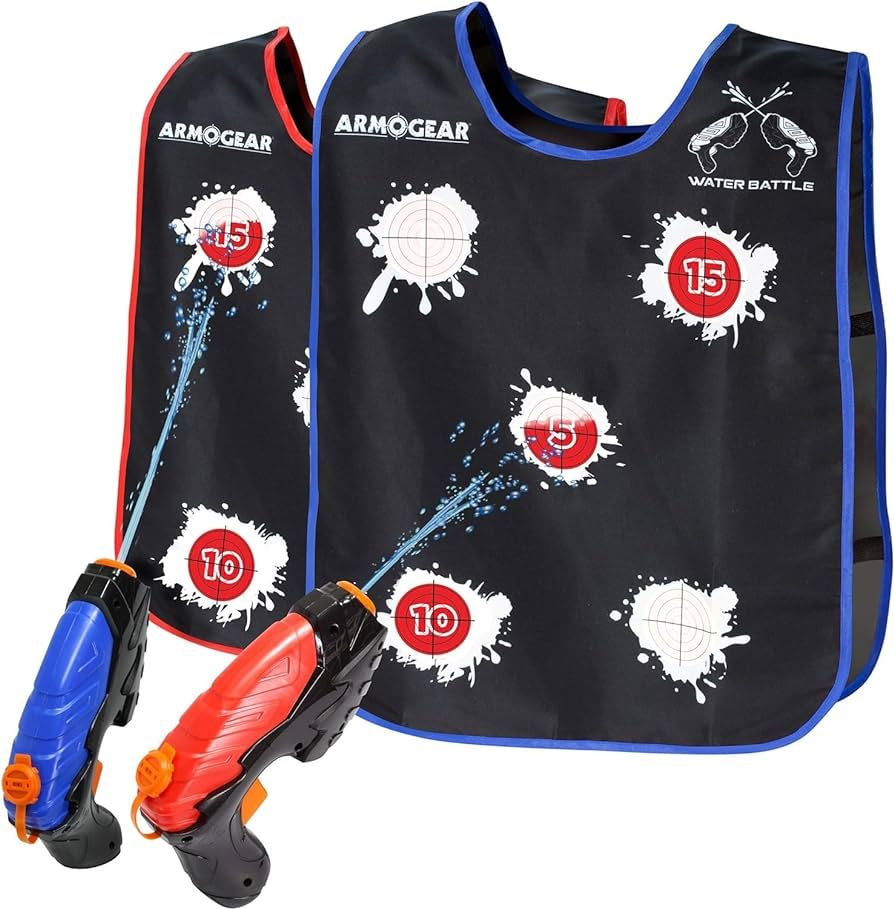 ArmoGear Water Guns & Water Activated Vests | Summer Outdoor or Backyard Water Toy for Teen Kids ... | Amazon (US)