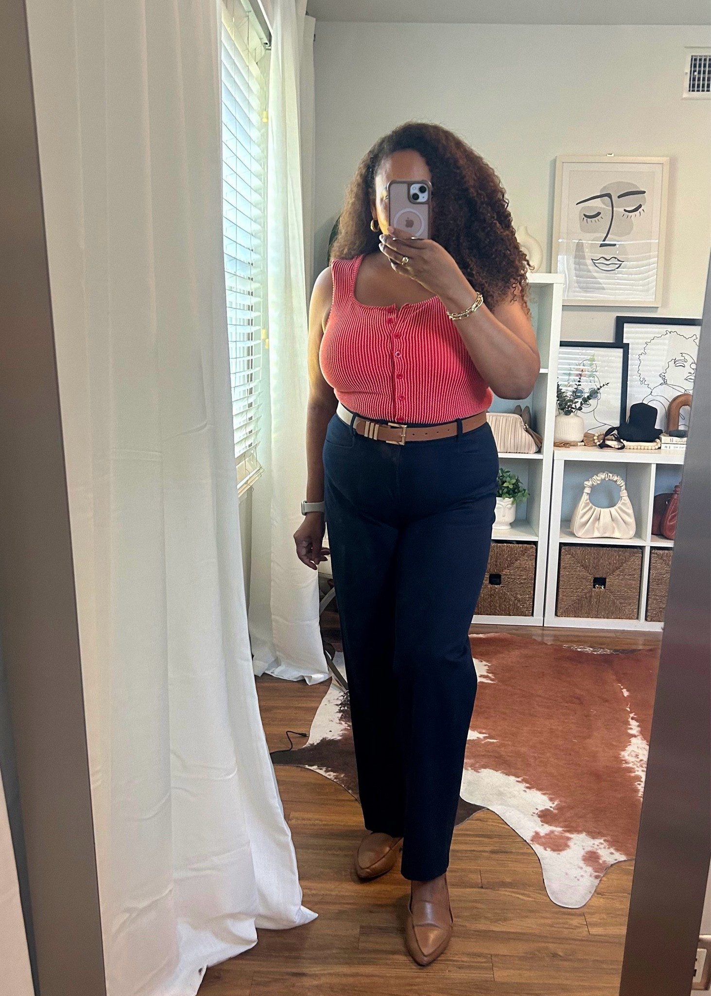 Cute office outfit! Top size large, pants size 14 (love these).

#LTKMidsize #LTKOver40 #LTKWorkwear