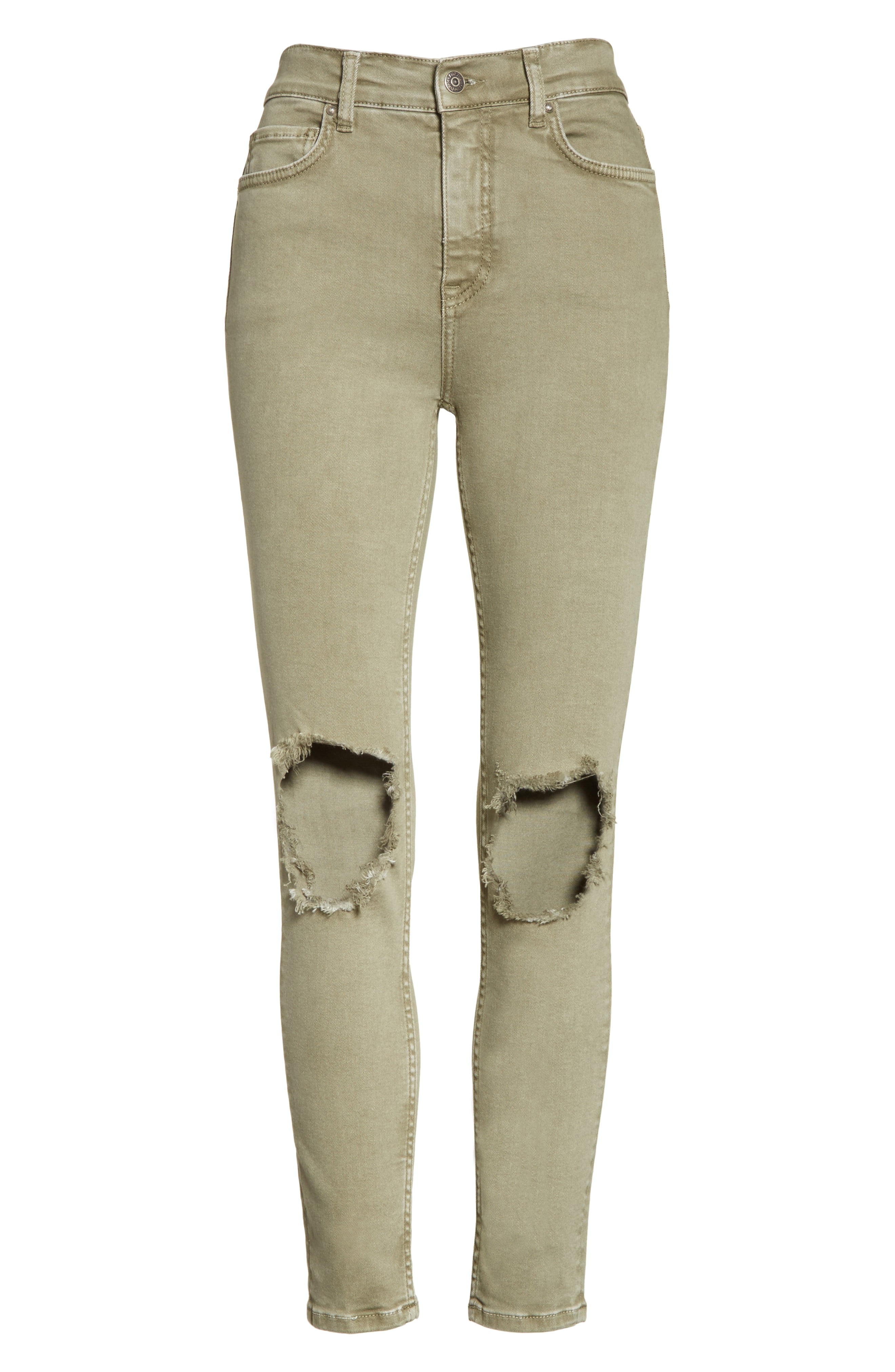 High Rise Busted Knee Skinny Jeans | Nordstrom