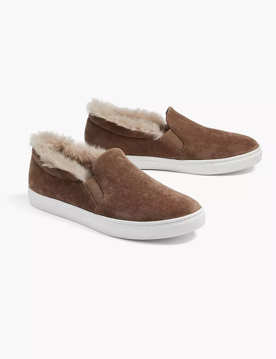 Dream Cloud Slip-On Sneaker - Faux Fur | Lane Bryant (US)